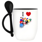 Кружка с ложкой