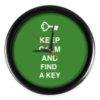 Keep calm and find a key