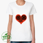 Женская футболка органик