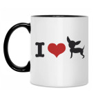 Кружка двухцветная