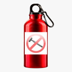 Металлическая бутылка 400 мл UV-DTF