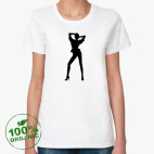 Женская футболка органик