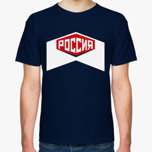 Футболка с принтом Россия олимпиада
