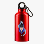 Металлическая бутылка 400 мл UV-DTF