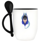 Кружка с ложкой