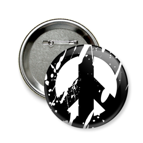 Значок 58мм с принтом Make!