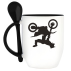 Кружка с ложкой