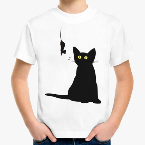 Детская футболка с принтом Охотник