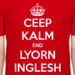 Ceep kalm end Lyorn Inglesh