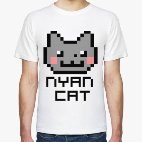 Футболка с принтом Nyan Cat