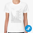 Женская спортивная футболка