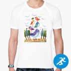 Мужская спортивная футболка