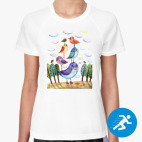 Женская спортивная футболка