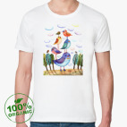 Мужская футболка органик