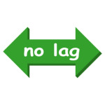   no lag