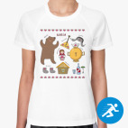 Женская спортивная футболка