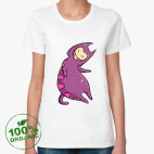 Женская футболка органик