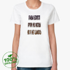 Женская футболка органик