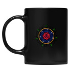 Кружка цветная UV-DTF