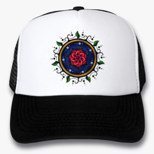 Кепка-тракер с принтом Celestial flower