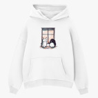 Толстовка худи оверсайз