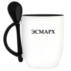 Кружка с ложкой