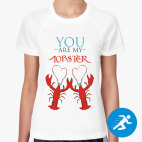 Женская спортивная футболка