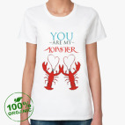 Женская футболка органик