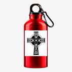 Металлическая бутылка 400 мл UV-DTF