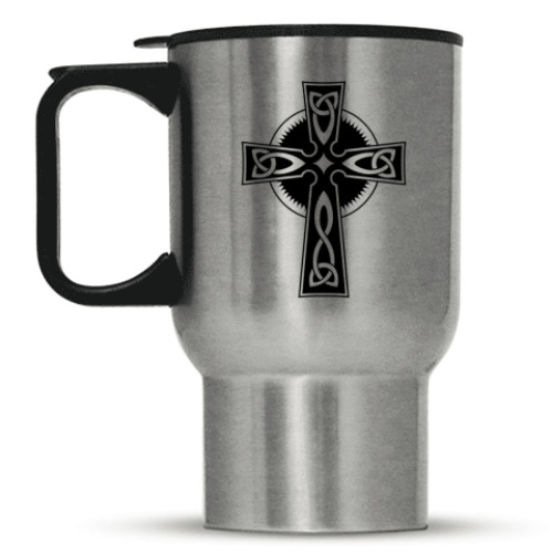 Кружка-термос с принтом Кельтский сим.
