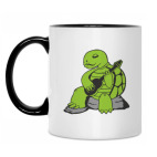 Кружка двухцветная