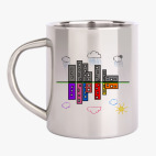 Кружка металлическая