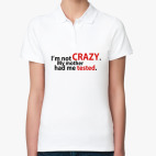 Женская рубашка поло