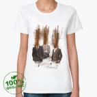 Женская футболка органик