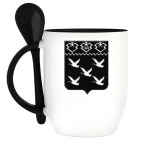 Кружка с ложкой