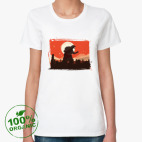 Женская футболка органик