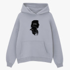 Толстовка худи оверсайз