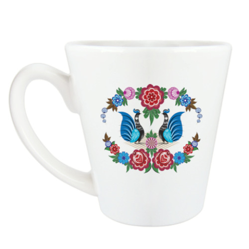 Чашка Латте с принтом Подарок папе