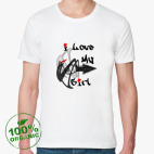 Мужская футболка органик