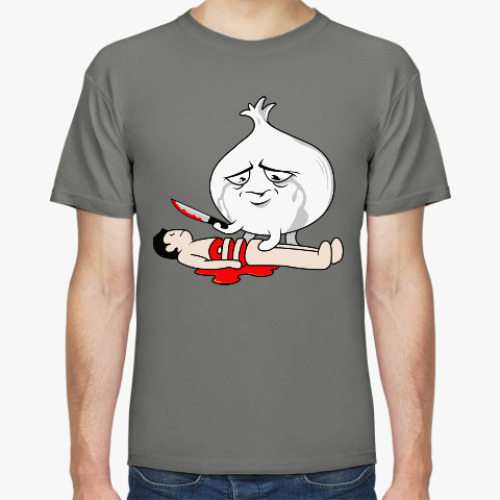 Футболка с принтом Лук плачет