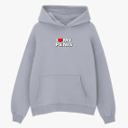 Толстовка худи оверсайз