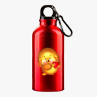 Металлическая бутылка 400 мл UV-DTF