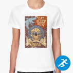 Женская спортивная футболка
