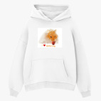 Толстовка худи оверсайз