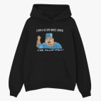 Толстовка худи оверсайз