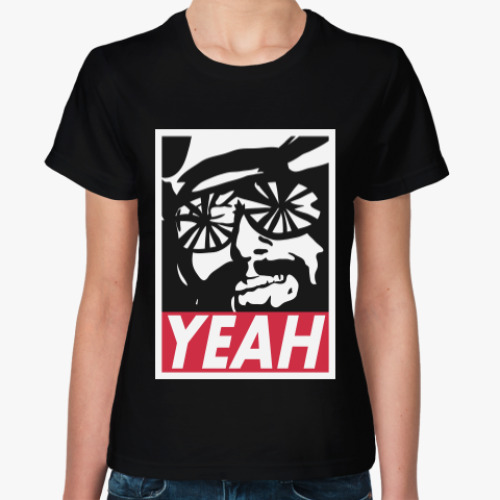 Женская футболка с принтом Рэнди Сэвидж