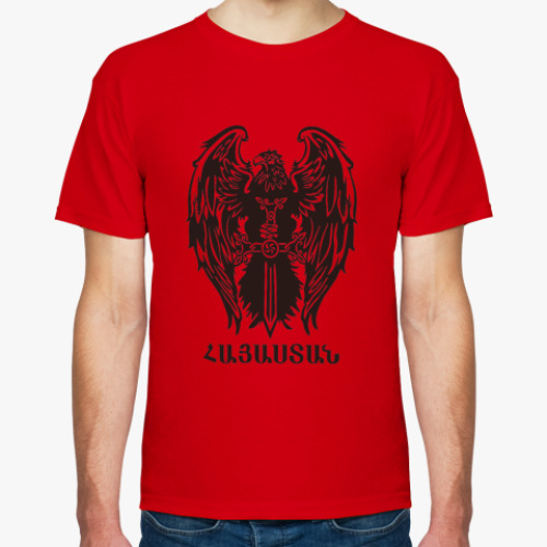 Футболка с принтом  Армения