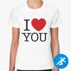 Женская спортивная футболка