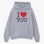 Толстовка худи оверсайз