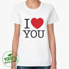 Женская футболка органик